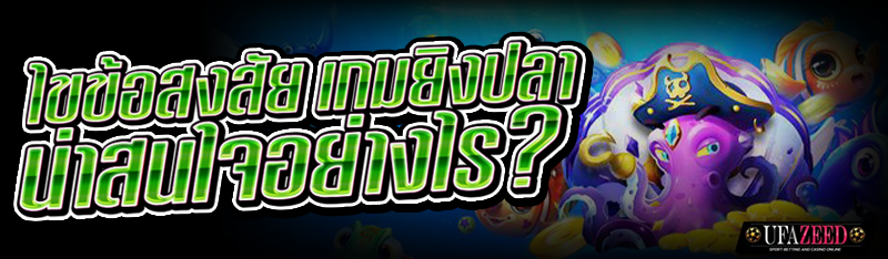 ไขข้อสงสัย เกมยิงปลา น่าสนใจอย่างไร
